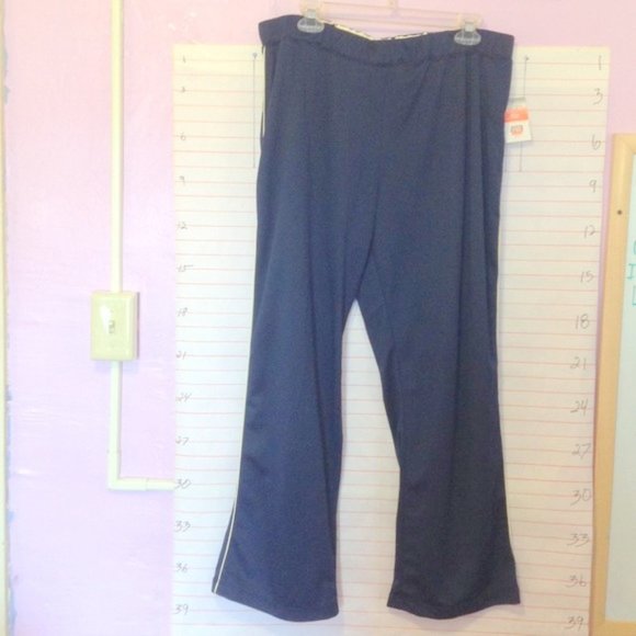 Pantalon De Sport Femme SJB Active – Taille 2XL – Bleu Turquoise Et Blanc – Neuf Avec étiquettes